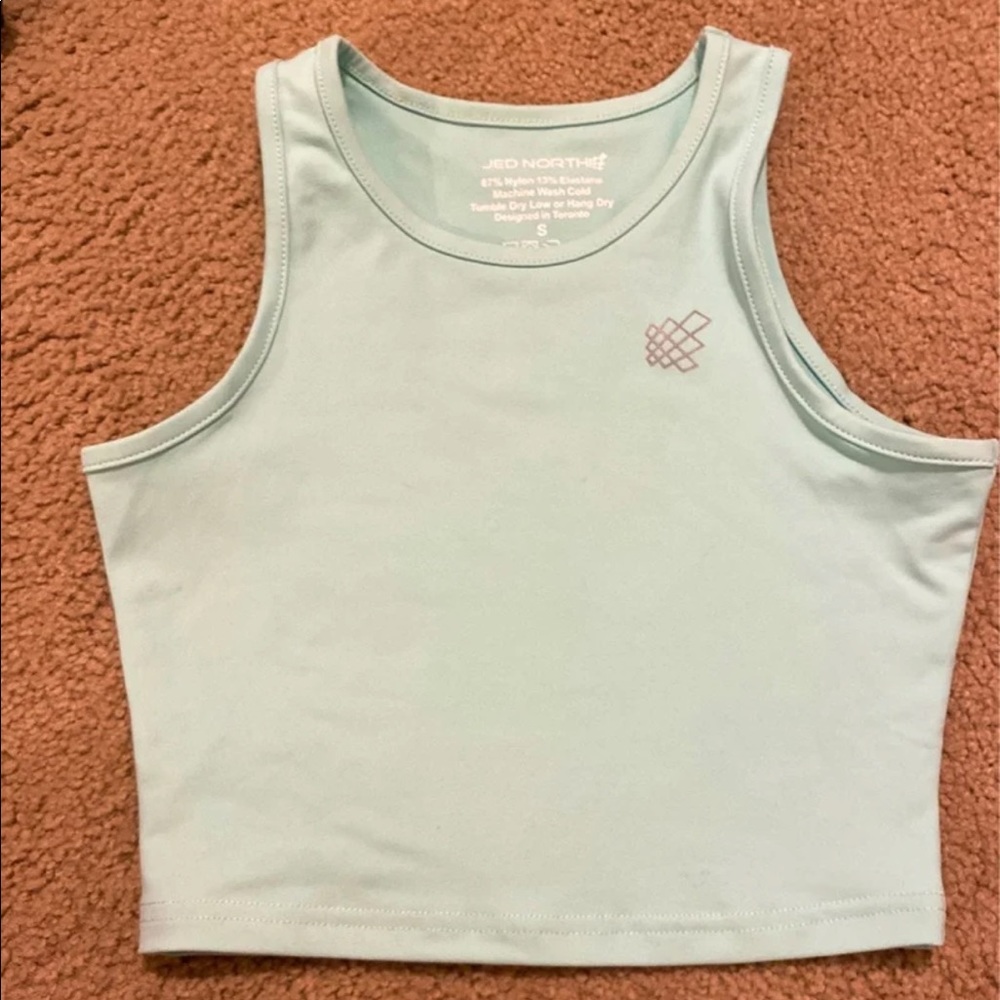BNWOT Jed North Crop Top in Mint sz Small.